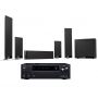 Домашний кинотеатр 5.1 KEF T301/T101 BLACK + AV-ресивер Onkyo TX-NR696 B M3